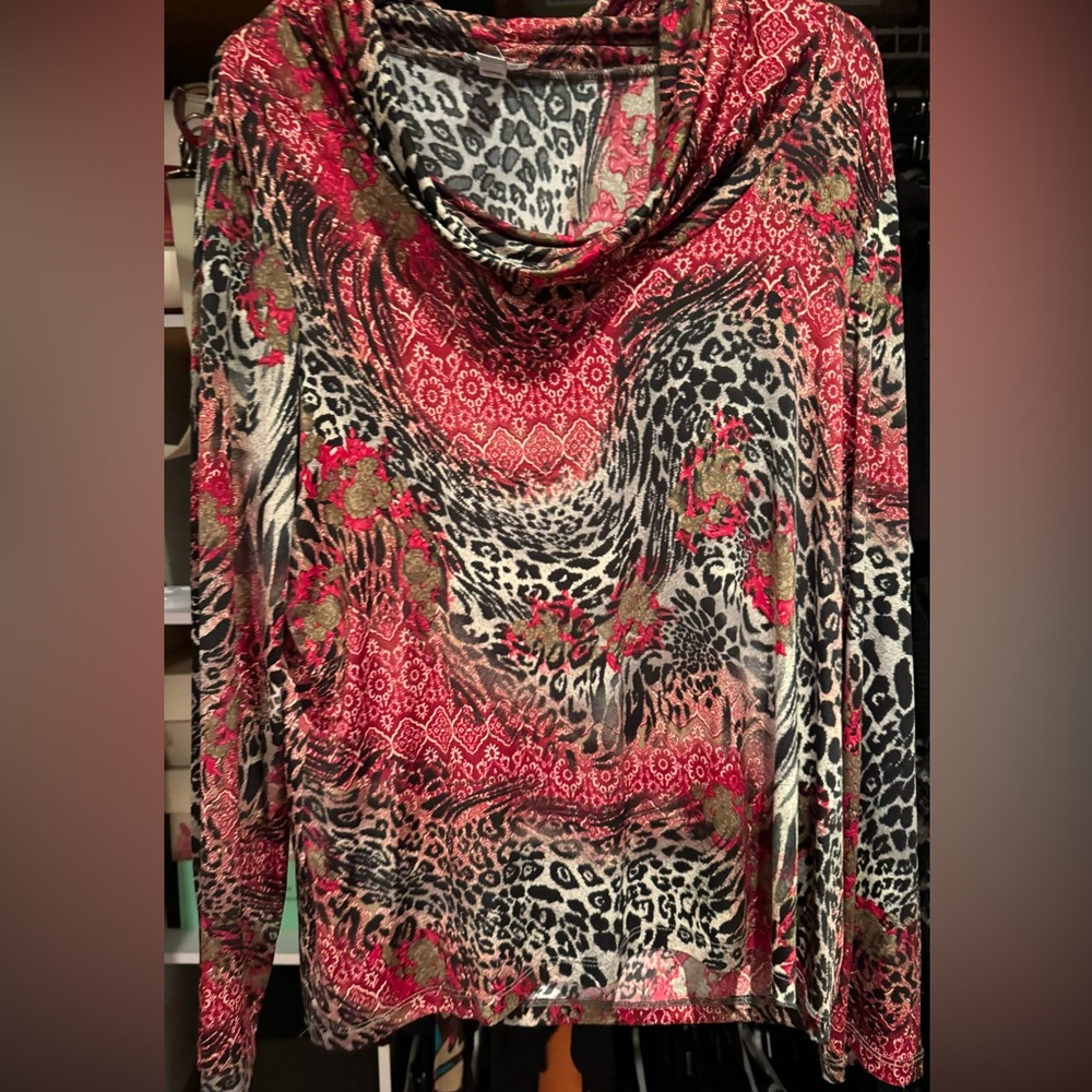 Conrad C Collection Dress Top multi-coloured.